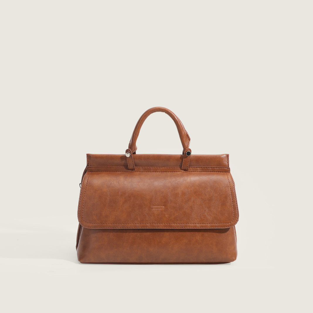 The Mira - Textured Convertible Shoulder Tote
