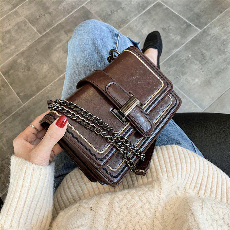 The Safa - Chain Flap Shoulder Bag