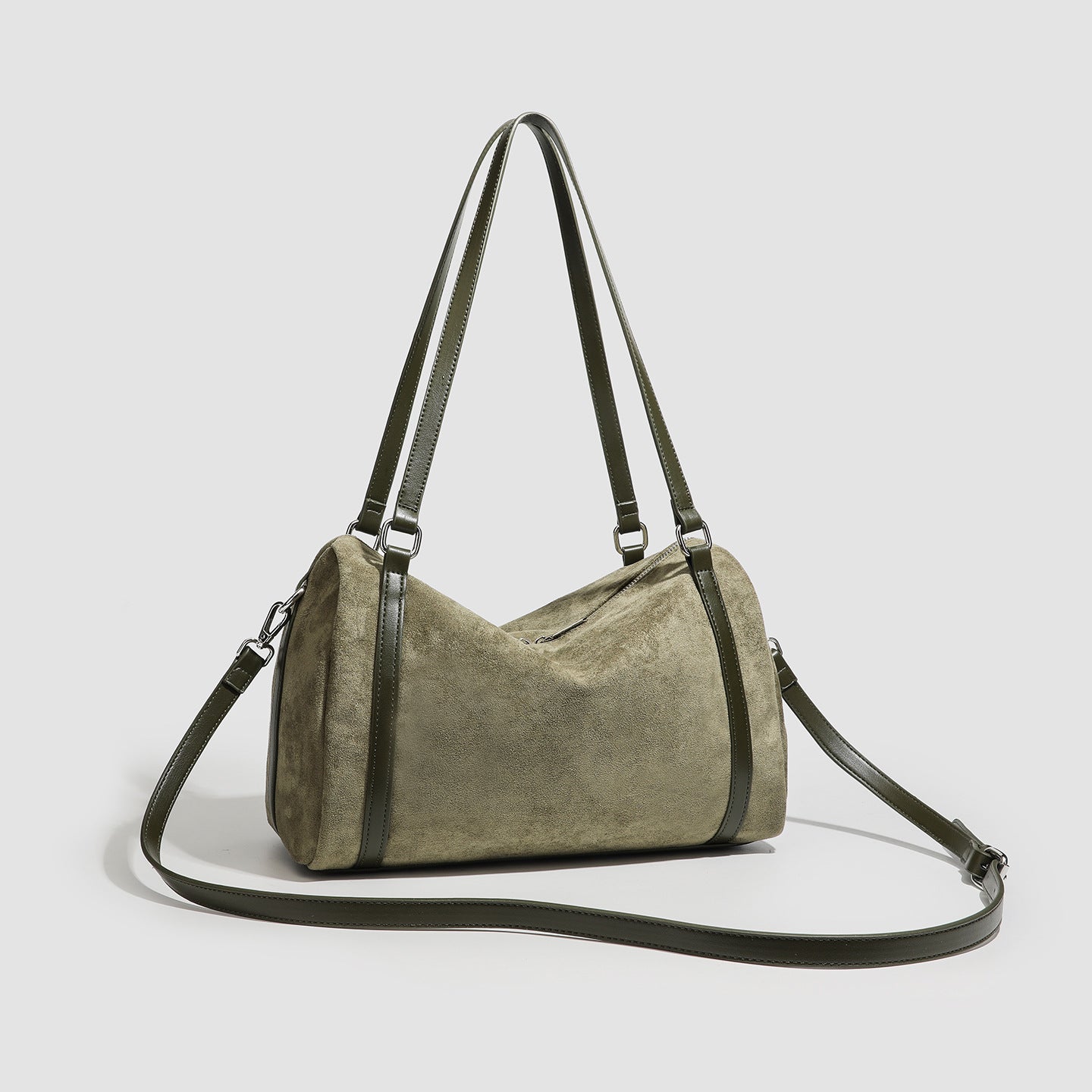 The Wafa - Suede Large-Capacity Crossbody Tote