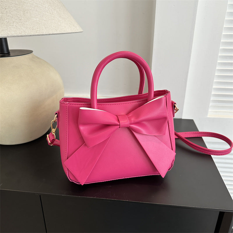 The Ola - Bow-Trim Small Square Bag