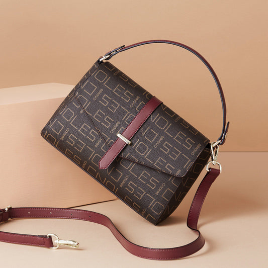 The Dalia - Retro Structured Shoulder Bag