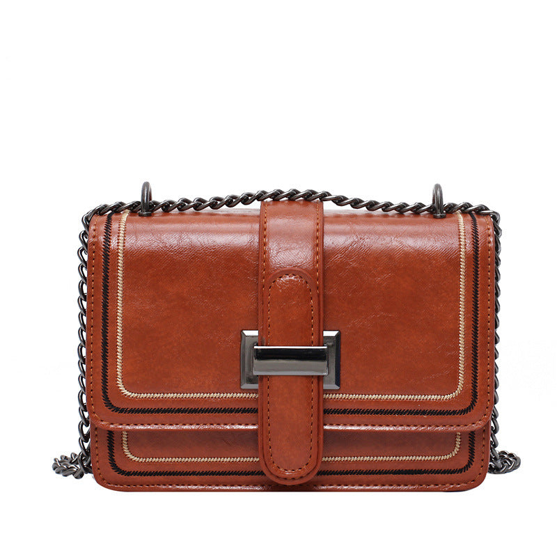 The Safa - Chain Flap Shoulder Bag