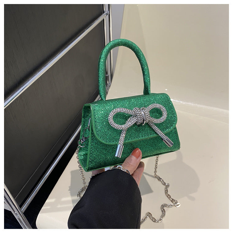 The Lulu - Bow-Accent Crossbody Shoulder Bag