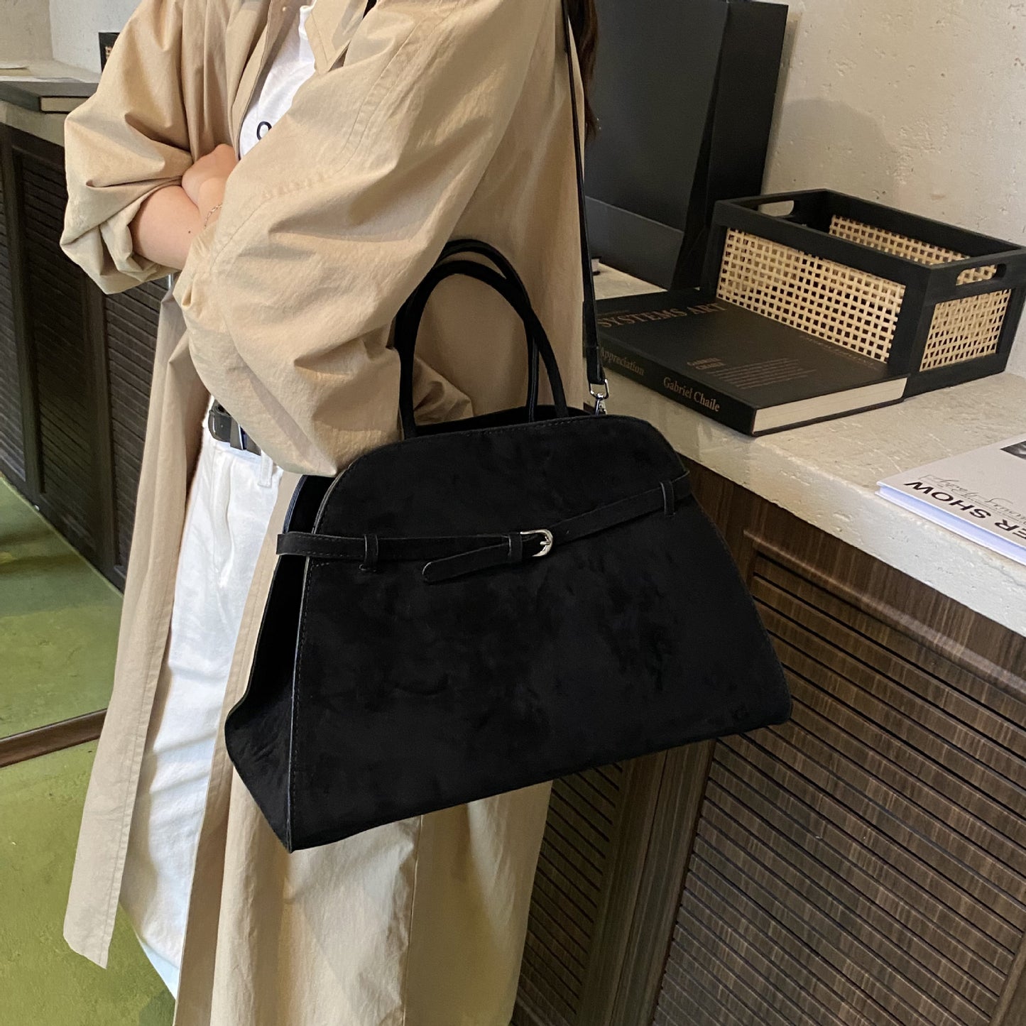 The Nadia - Woven Commuter Tote Bag
