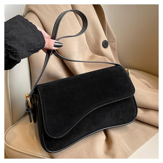 The Yasmin - Matte Structured Shoulder Bag