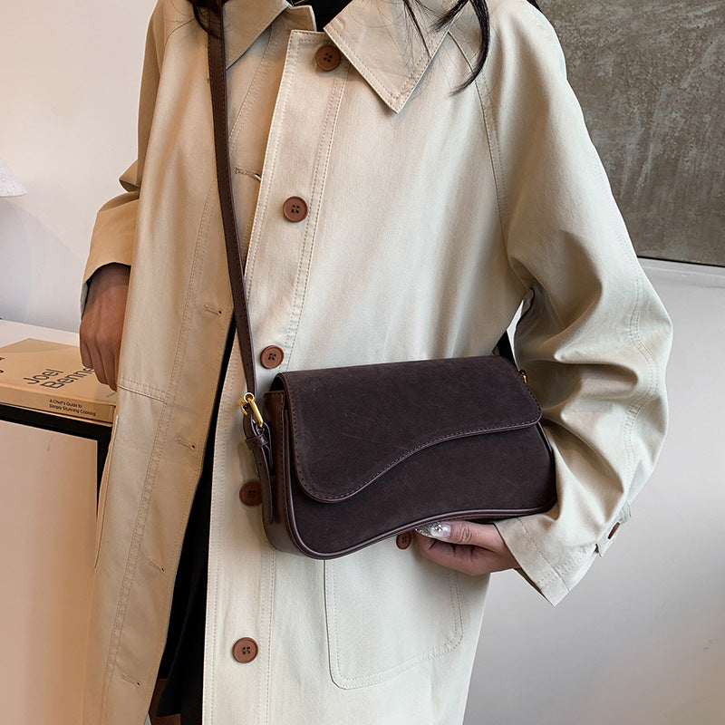 The Yasmin - Matte Structured Shoulder Bag