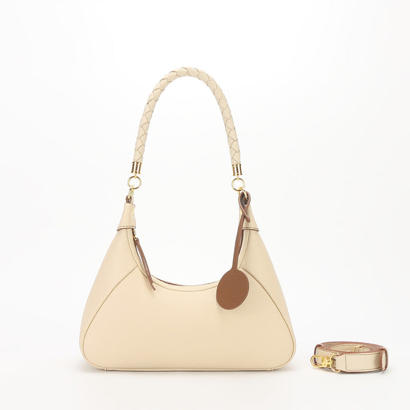 The Mariam - Woven Genuine Leather Crossbody