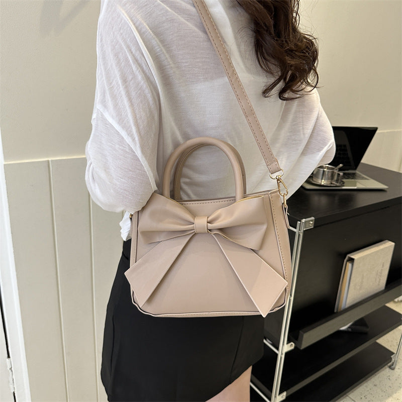The Ola - Bow-Trim Small Square Bag