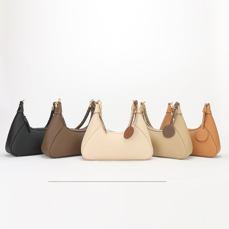 The Mariam - Woven Genuine Leather Crossbody