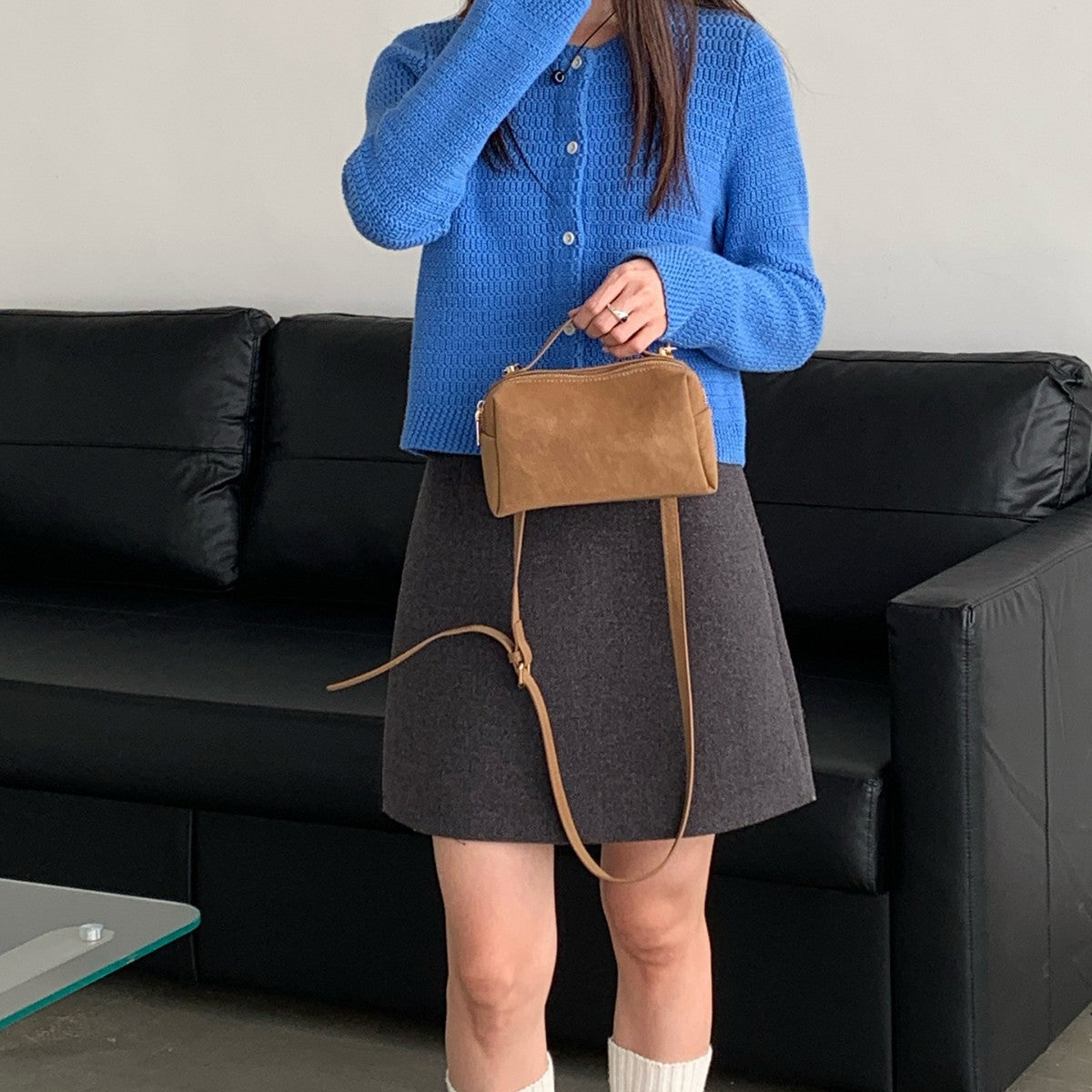The Lara - Retro Small Square Crossbody