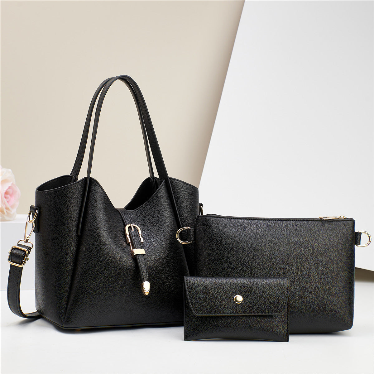 The Rania - Three-Piece Tote Set
