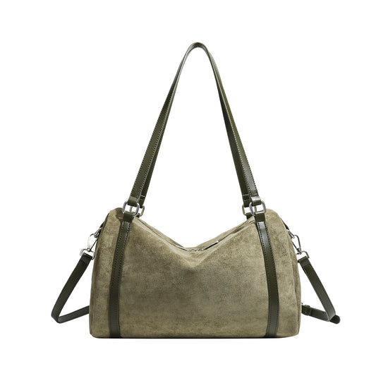 The Wafa - Suede Large-Capacity Crossbody Tote