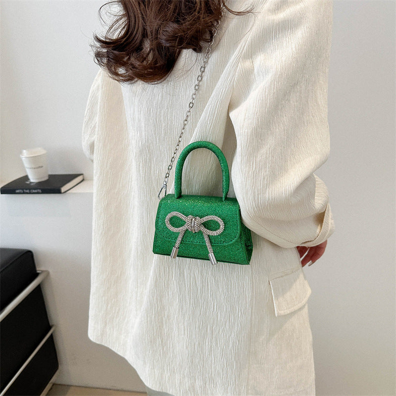 The Lulu - Bow-Accent Crossbody Shoulder Bag