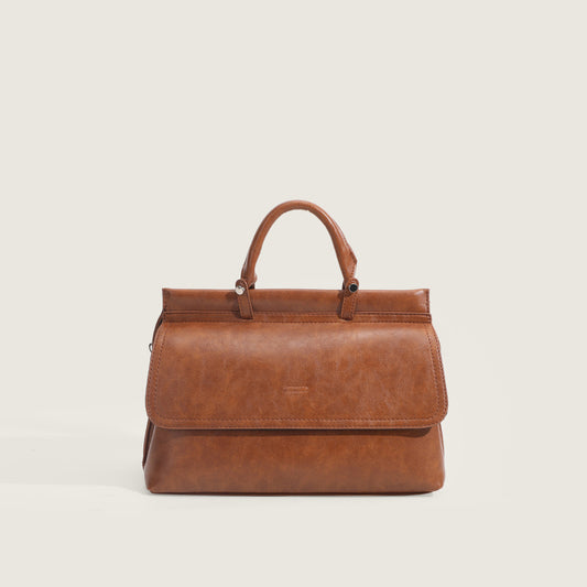 The Mira - Textured Convertible Shoulder Tote