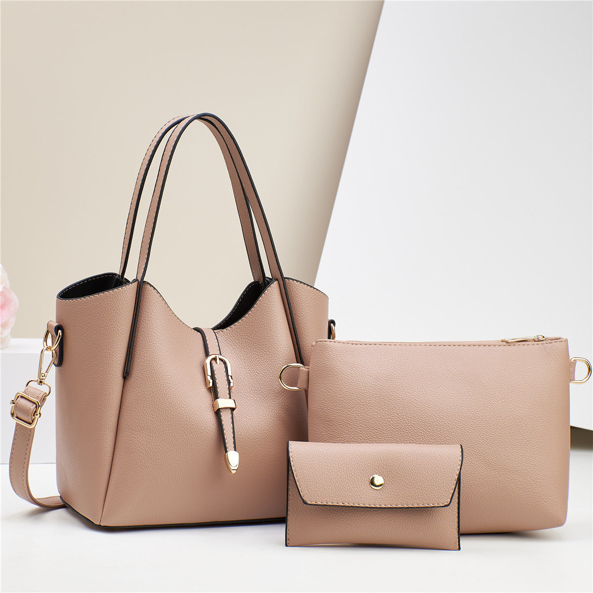 The Rania - Three-Piece Tote Set