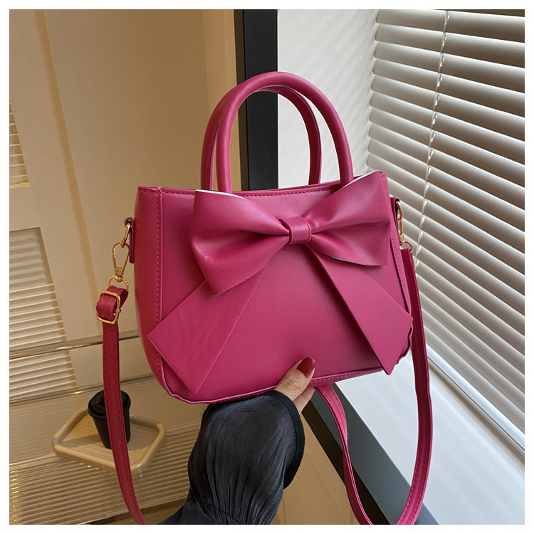 The Ola - Bow-Trim Small Square Bag