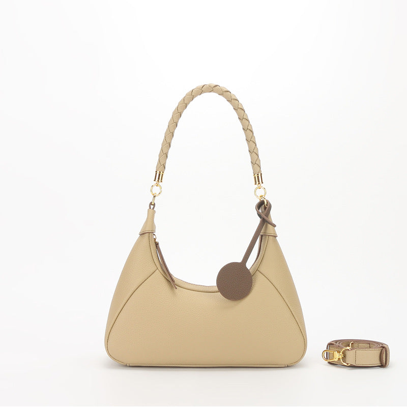 The Mariam - Woven Genuine Leather Crossbody