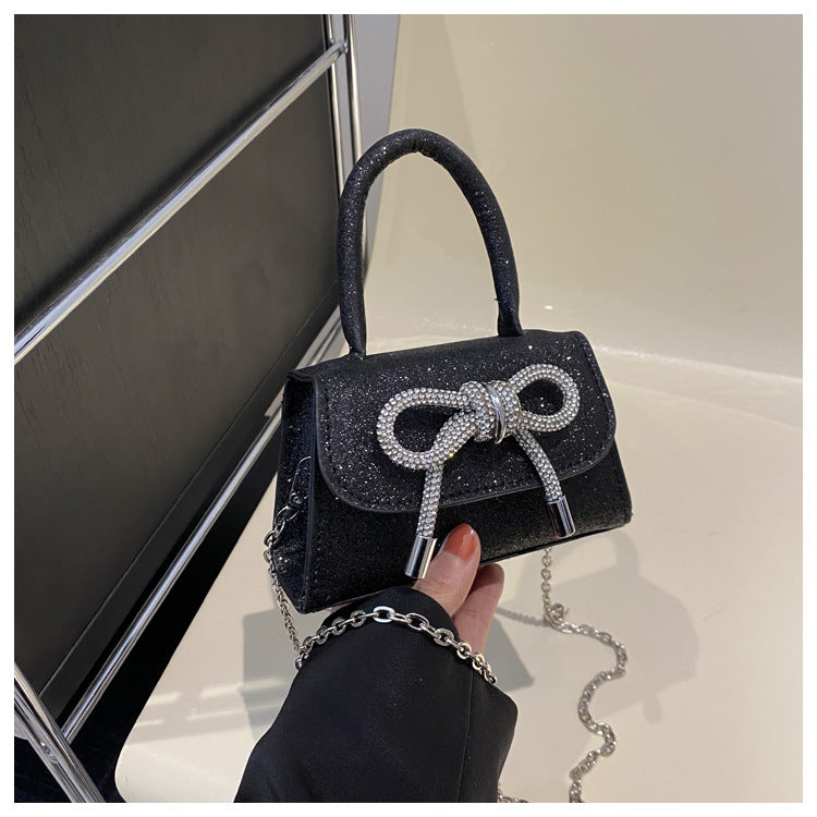 The Lulu - Bow-Accent Crossbody Shoulder Bag