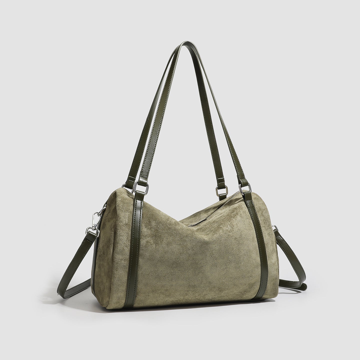 The Wafa - Suede Large-Capacity Crossbody Tote