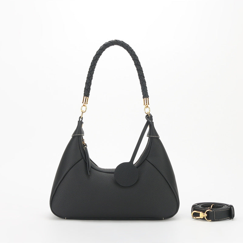 The Mariam - Woven Genuine Leather Crossbody