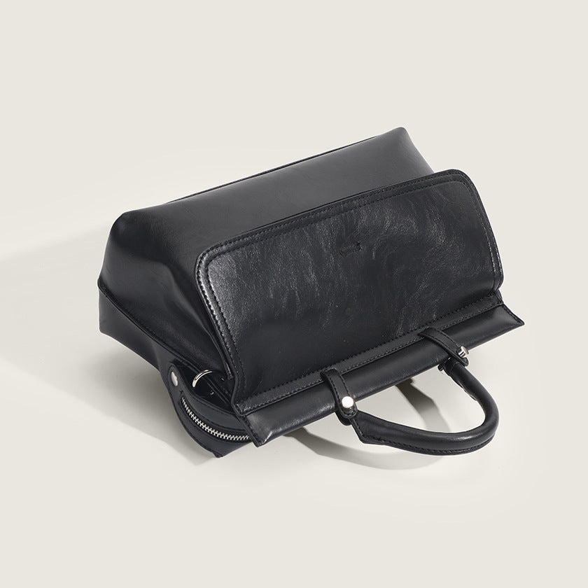 The Mira - Textured Convertible Shoulder Tote