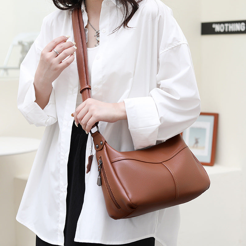 The Hala - Large-Capacity Zip Crossbody